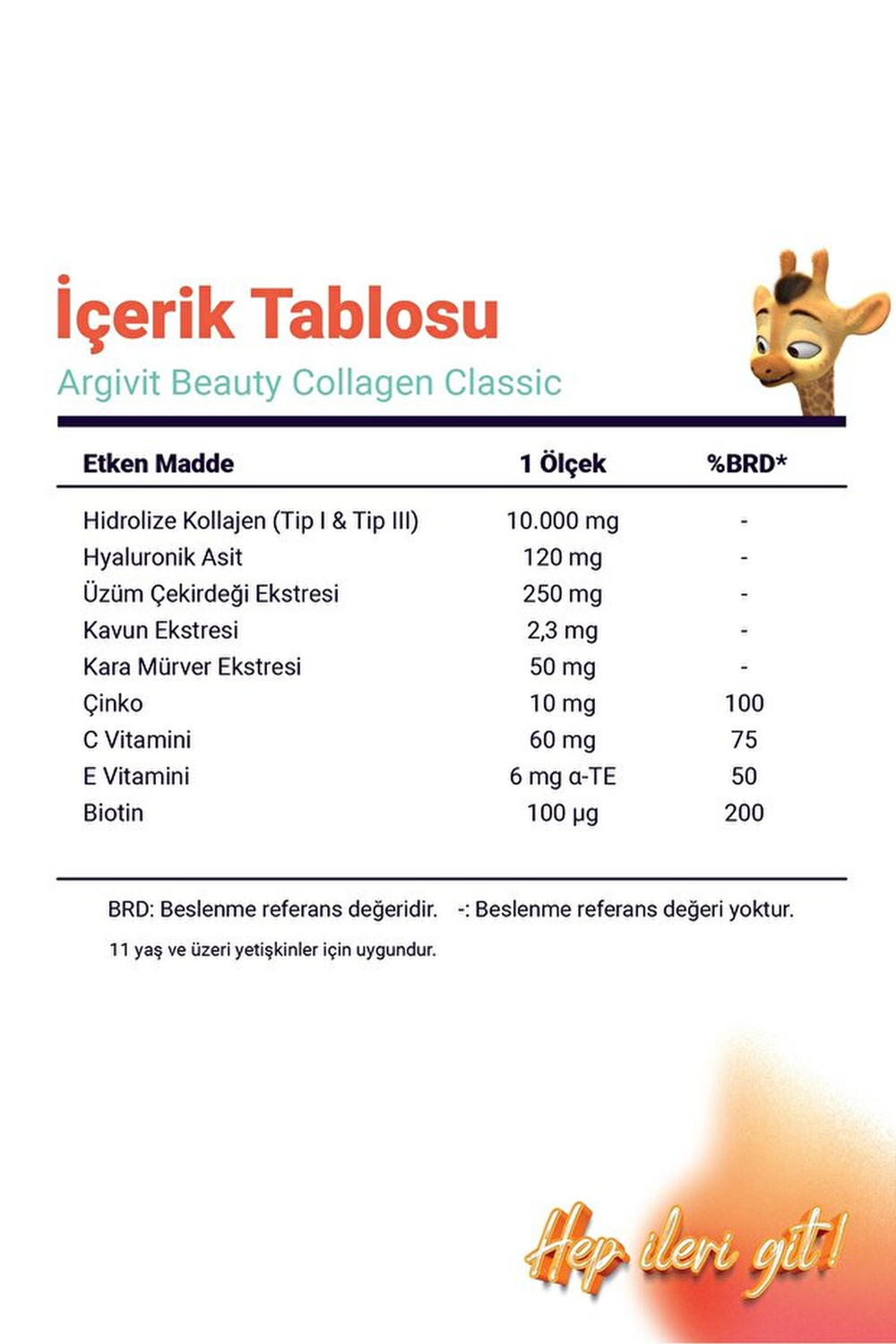 Argivit Beauty Collagen Classic 325 g