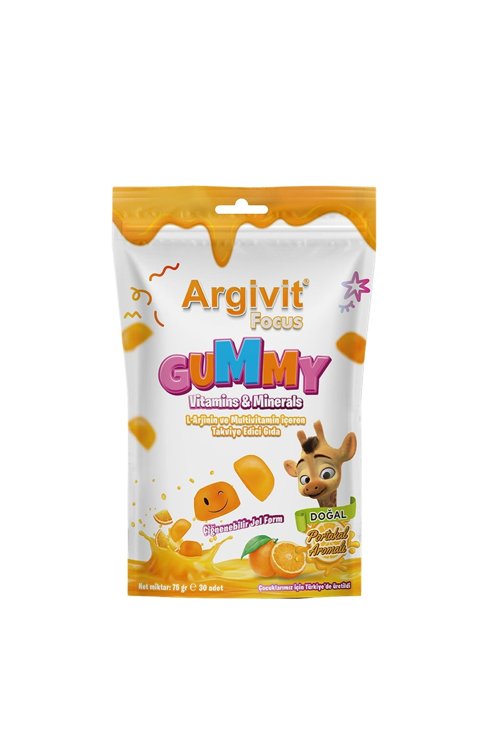 Argivit Focus Gummy 30 Çiğnenebilir Form