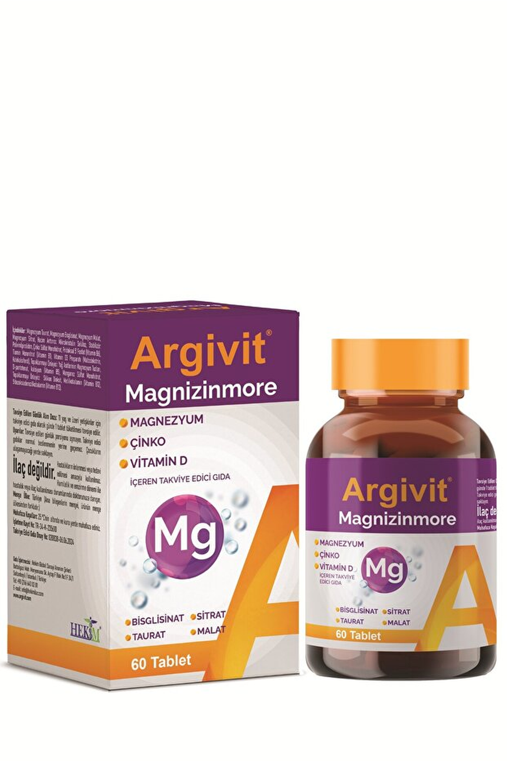 Argivit Magnizinmore 60 Tablet