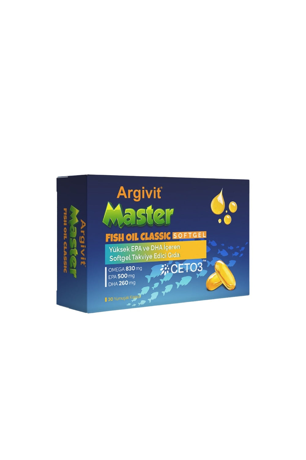 Argivit Master Fish Oil Classic 30 Soft Jel