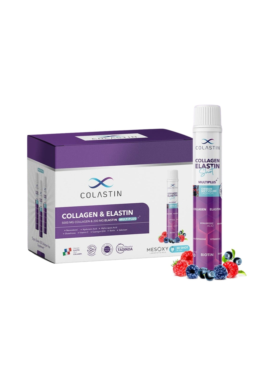 Colastin Multiplus Kolajen ve Elastin 30 Şişe