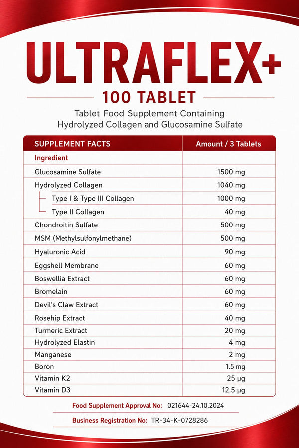 Colastin Ultraflex+ Kolajen 100 Tablet