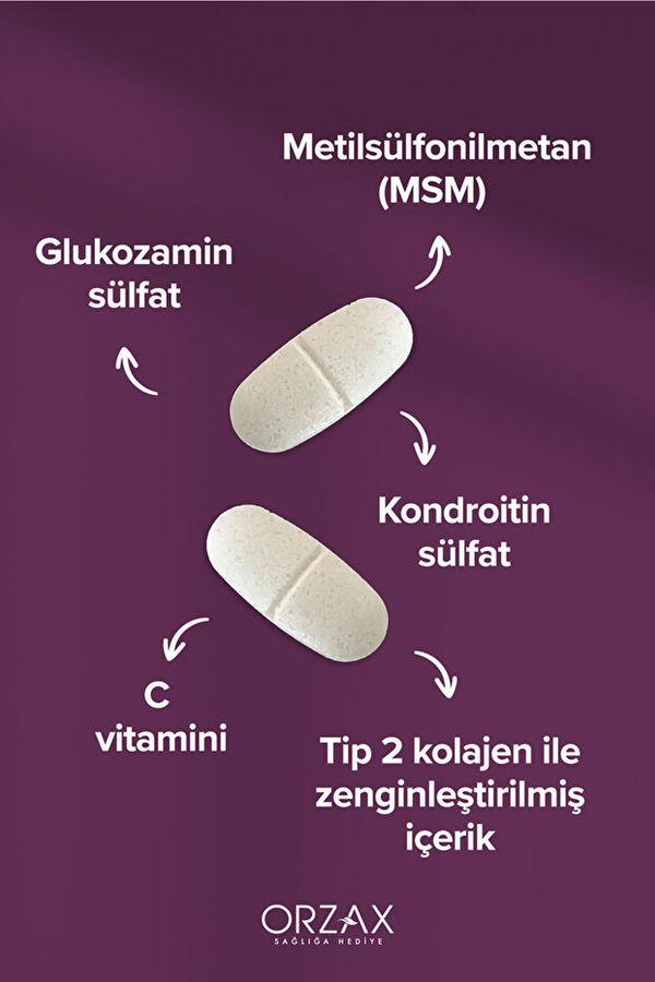 Orzax Cosakondrin Plus 60 Tablet