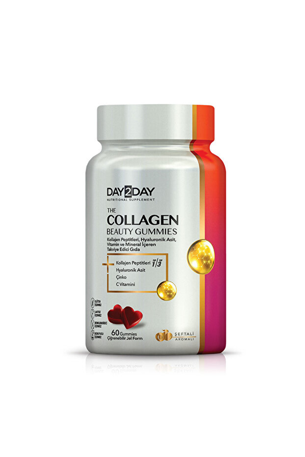 Orzax Day2Day The Collagen Beauty Gummies 60 Çiğnenebilir Form
