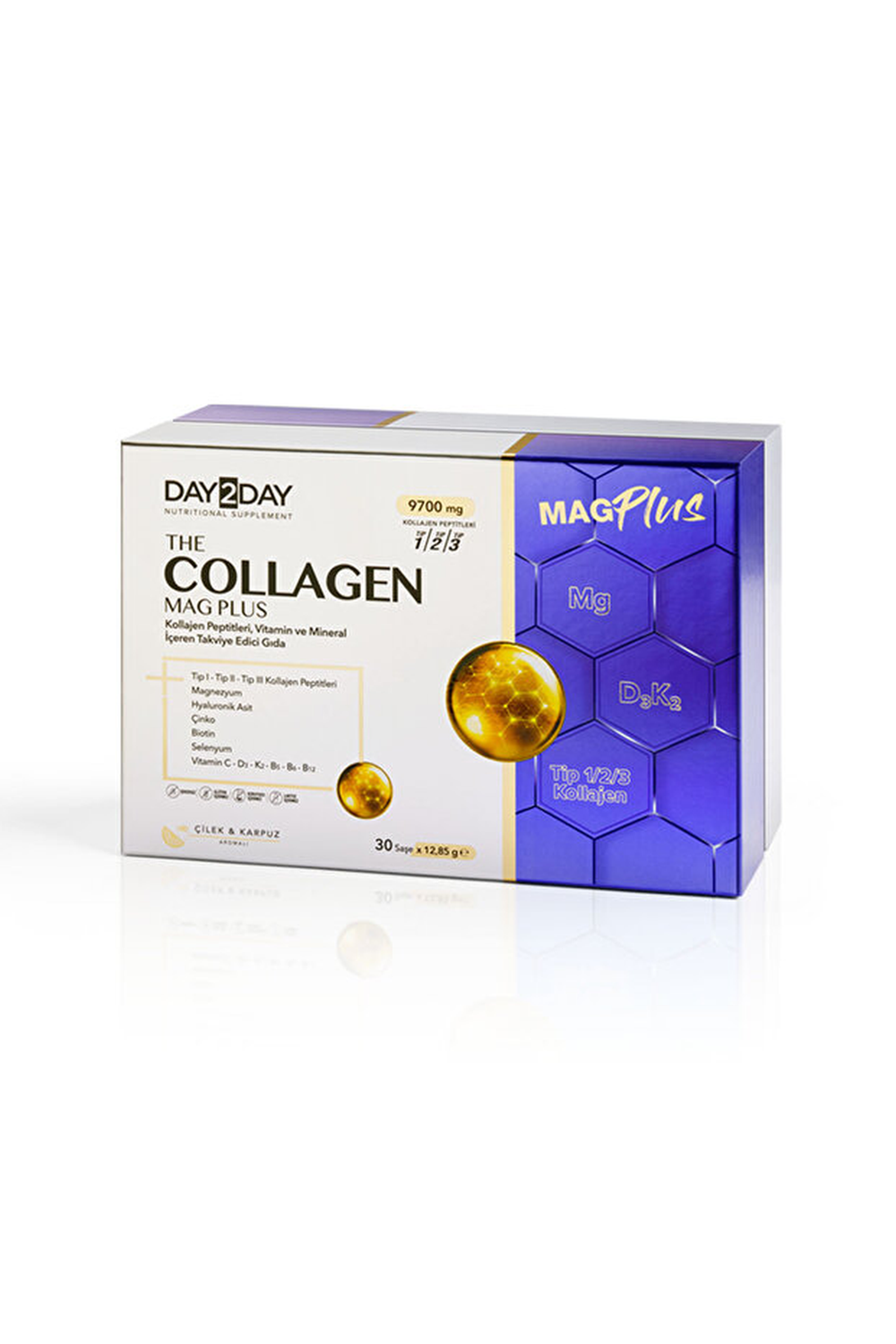 Orzax Day2Day The Collagen Mag Plus 30 Saşe