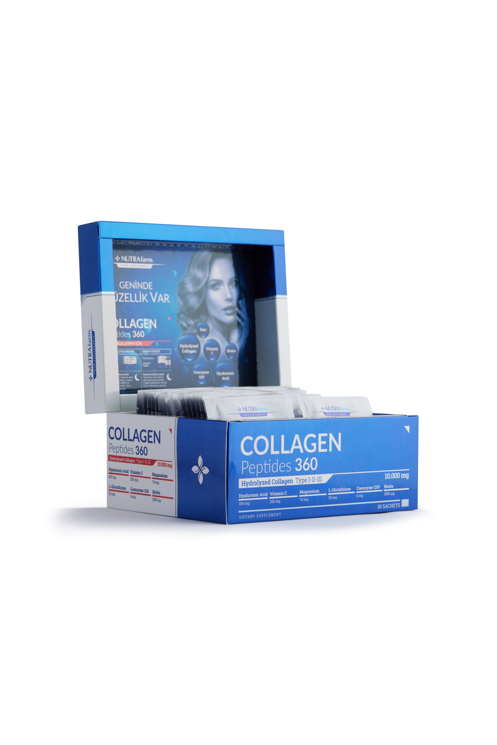 Nutrafarm Collagen Peptides 360 30 Saşe