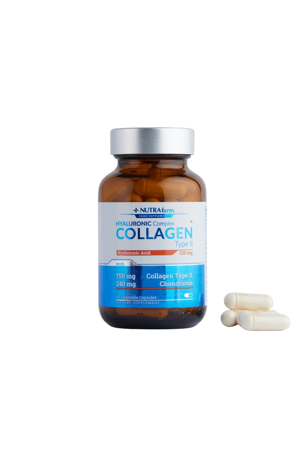 Nutrafarm Hyaluronic Complex Collagen Type II 120 mg 60 Kapsül