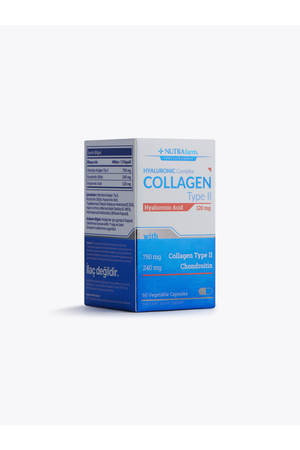 Nutrafarm Hyaluronic Complex Collagen Type II 120 mg 60 Kapsül