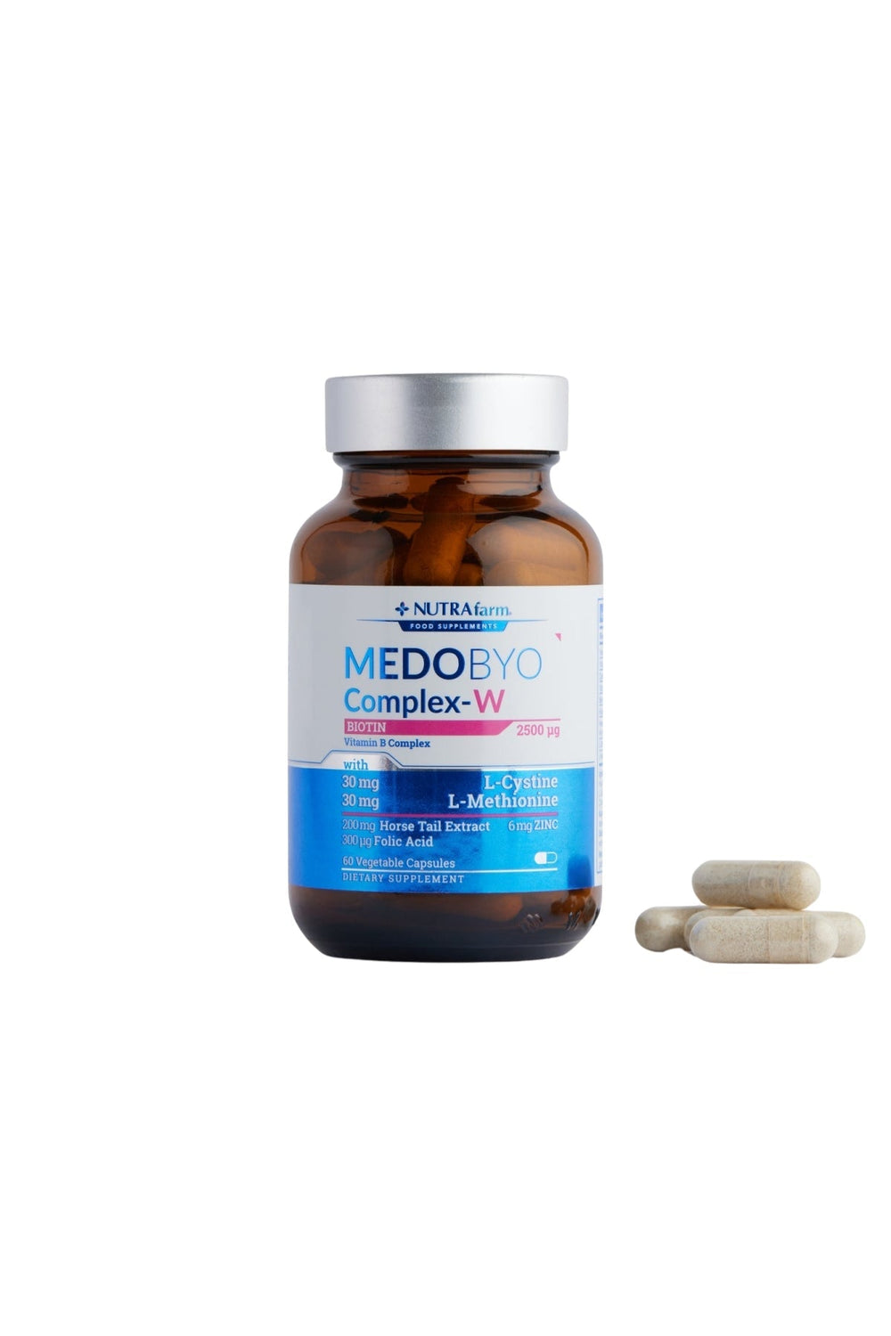 Nutrafarm Medobyo Complex W Kadın 2500 mcg 60 Kapsül