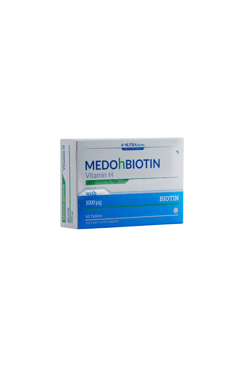 Nutrafarm Medohbiotin Vitamin H 1000 mcg 60 Tablet