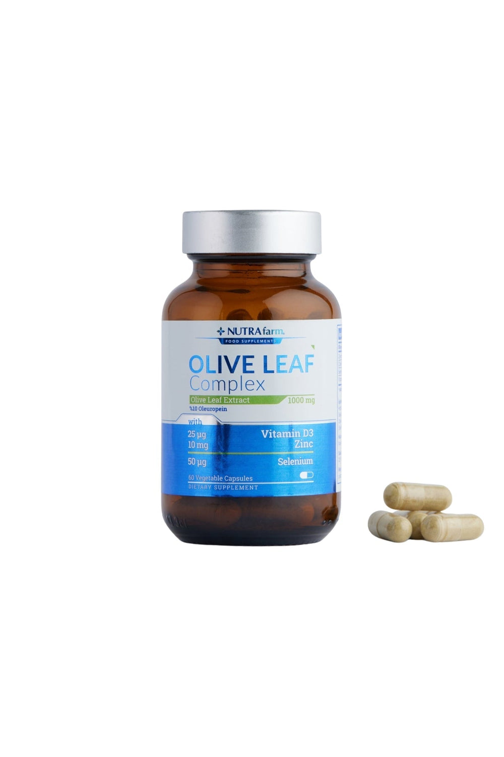 Nutrafarm Olive Leaf Complex 1000 mg 60 Kapsül