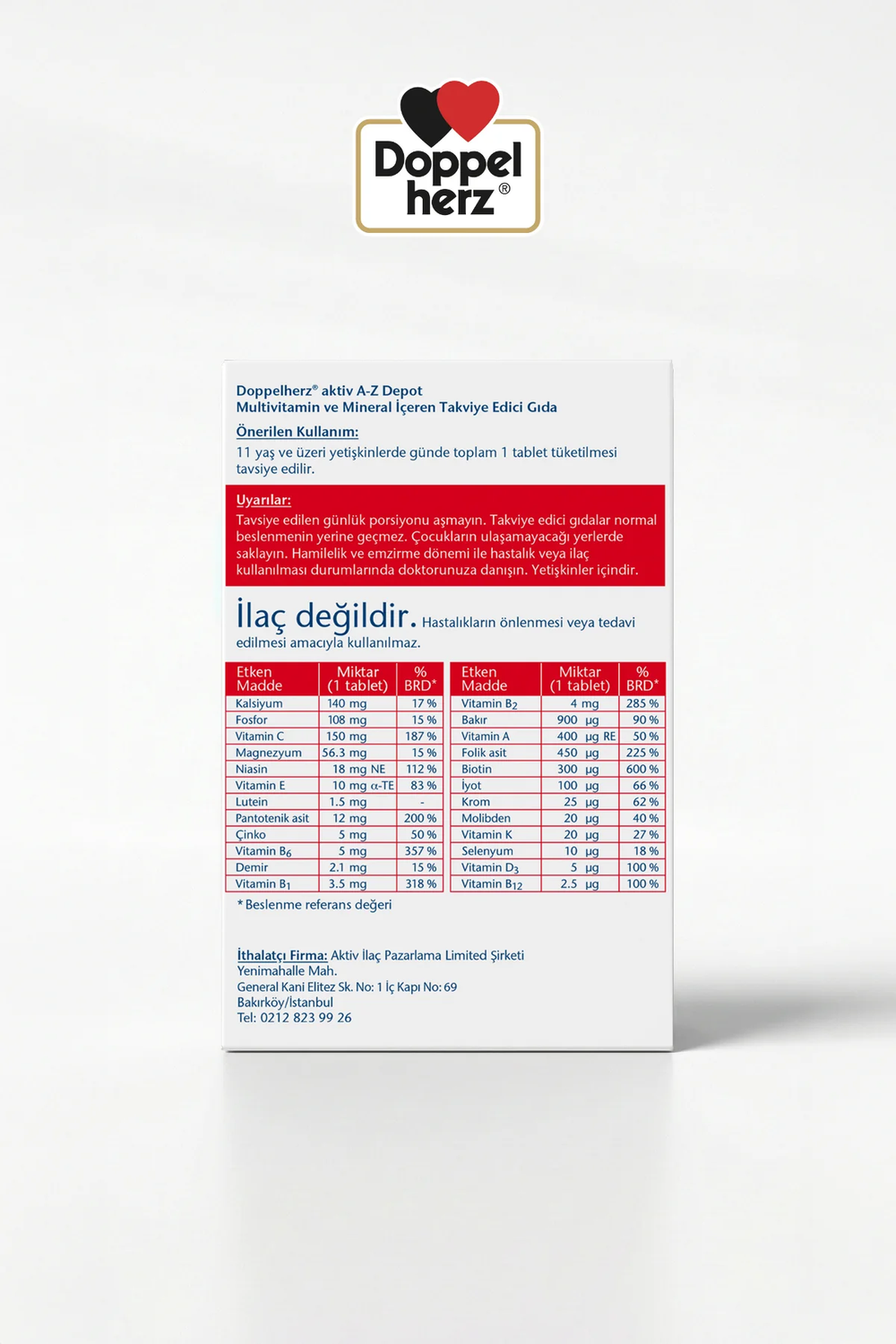 Doppelherz A-Z Depot 40 Tablet