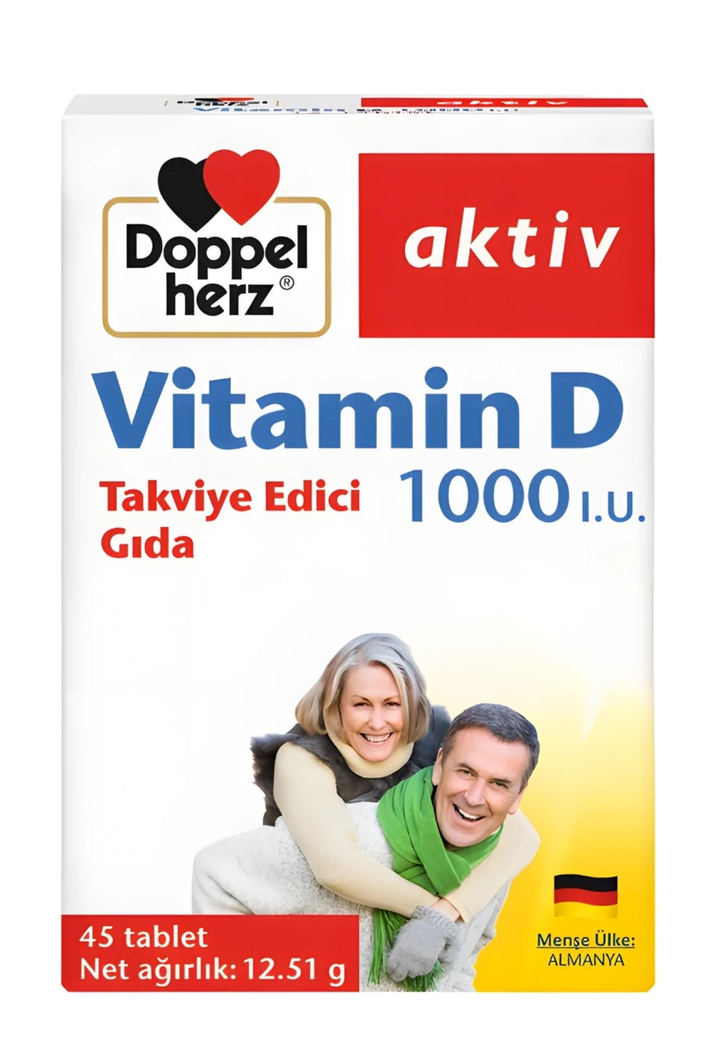 Doppelherz Vitamin D 1000 IU 45 Tablet
