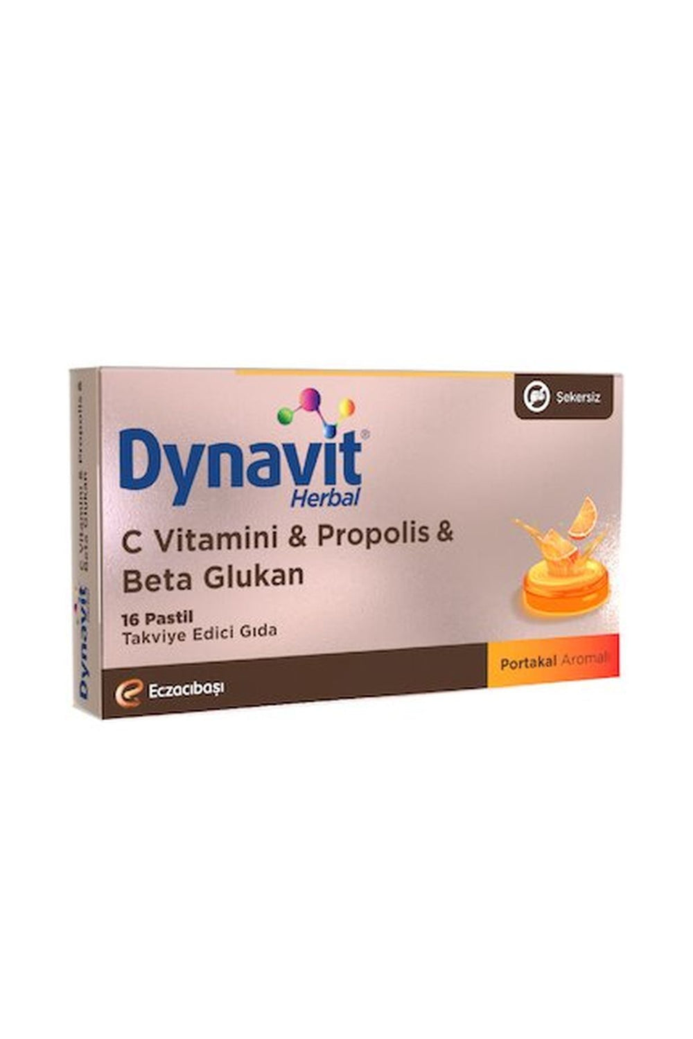 Dynavit Herbal C Vitamini & Propolis & Beta Glukan 16 Pastil