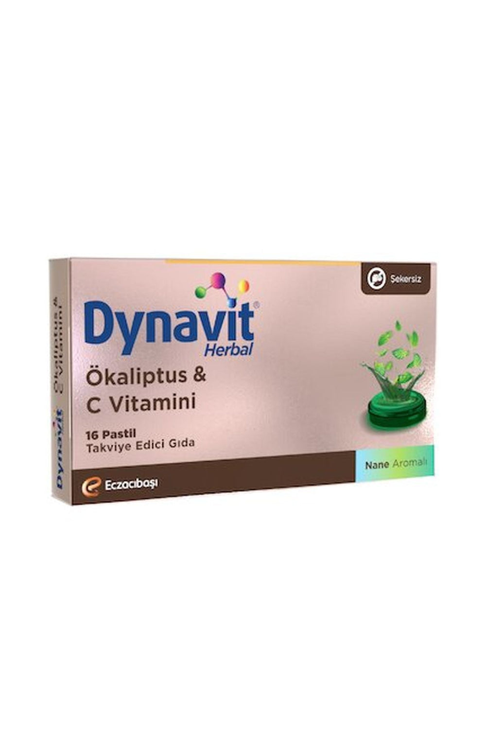 Dynavit Herbal Ökaliptus & C Vitamini 16 Pastil