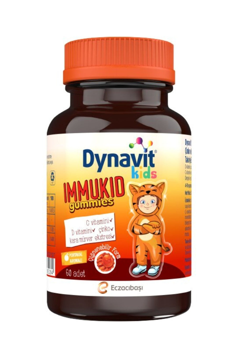 Dynavit Kids Immukid Gummies 60 Çiğnenebilir Form