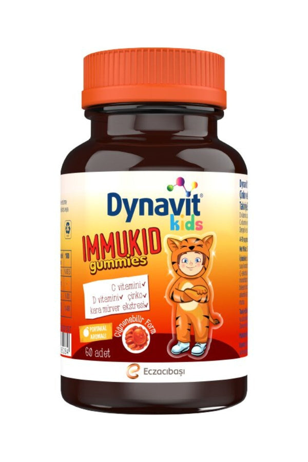 Dynavit Kids Immukid Gummies 60 Çiğnenebilir Form