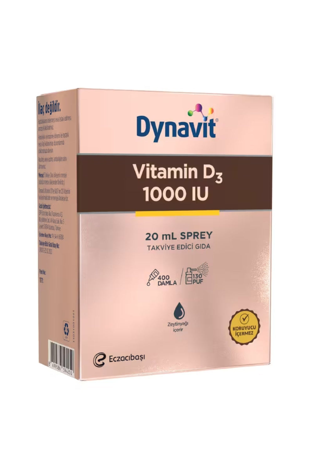 Dynavit Vitamin D3 1000 IU 20 ml