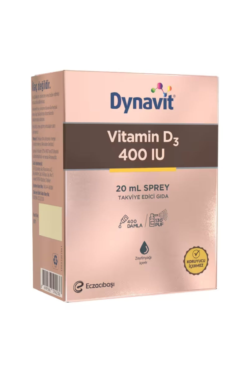 Dynavit Vitamin D3 400 IU 20 ml