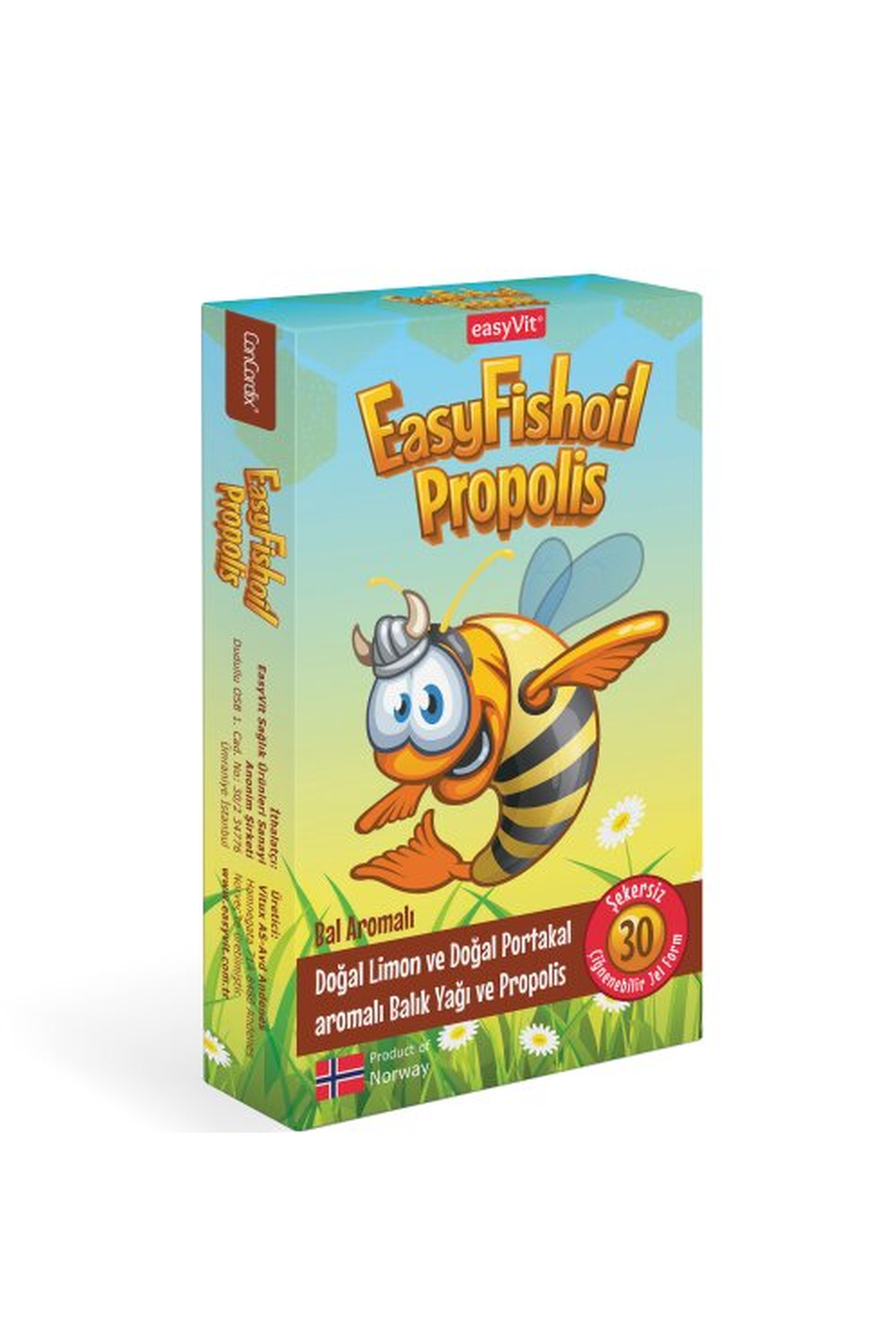 EasyFishoil Propolis 30 Çiğnenebilir Form