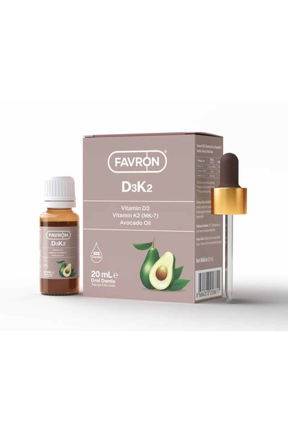Favron D3 & K2 20 ml