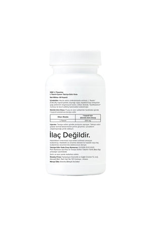 GNC L-Theanine 200 mg 60 Kapsül