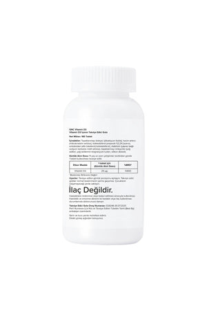 GNC Vitamin D3 1000 IU 180 Tablet