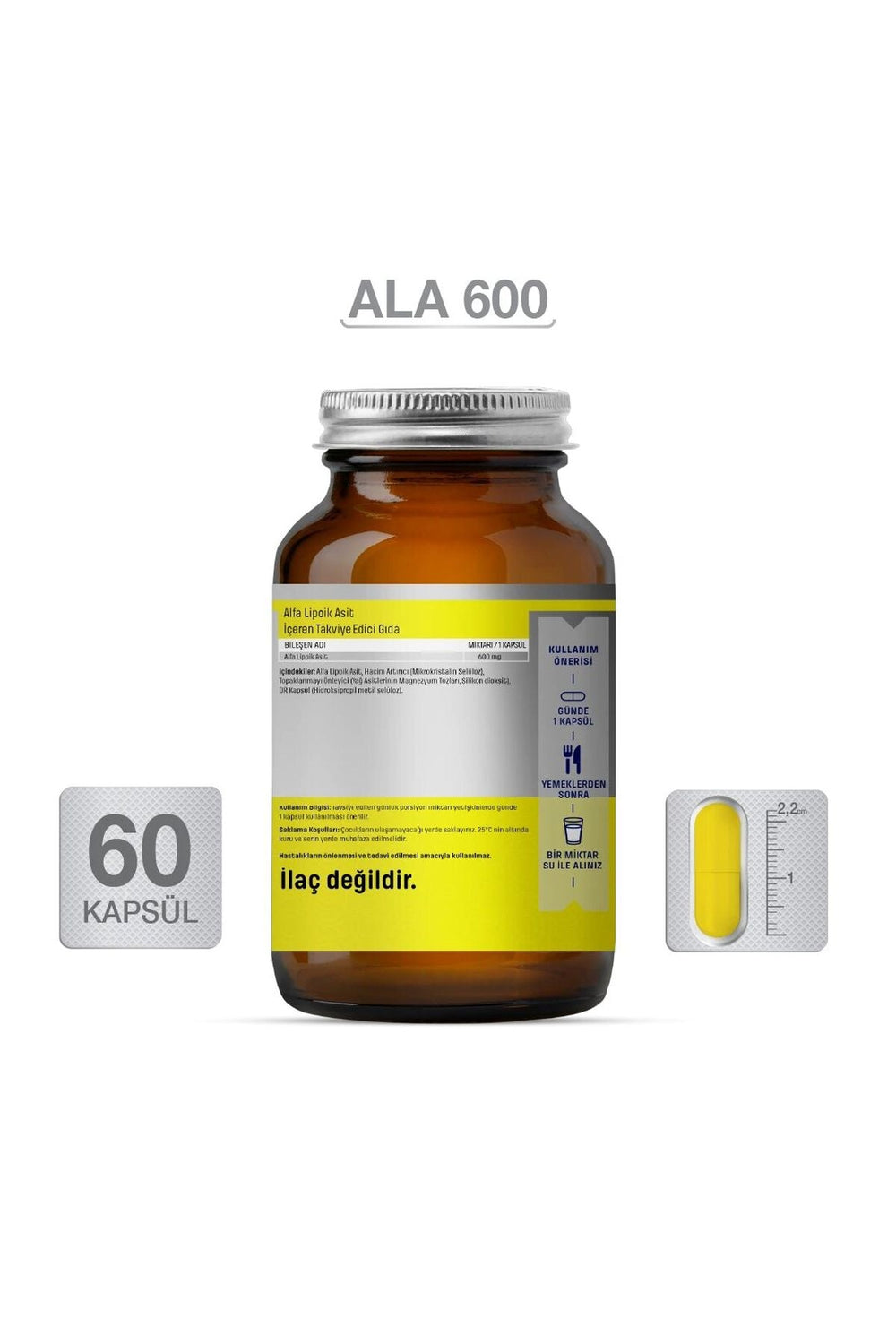 Goodday ALA 300 600 mg 60 Kapsül