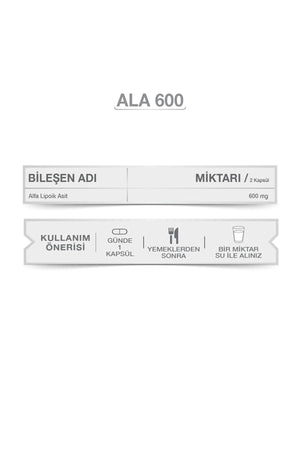 Goodday ALA 300 600 mg 60 Kapsül