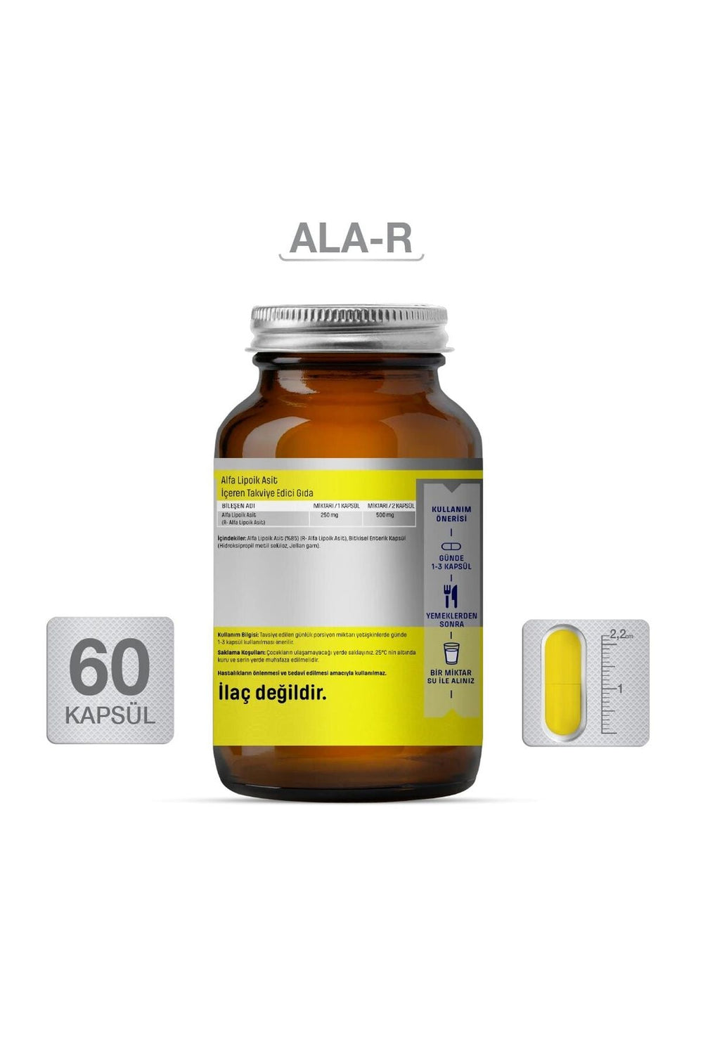 Goodday ALA-R 250 mg 30 Kapsül