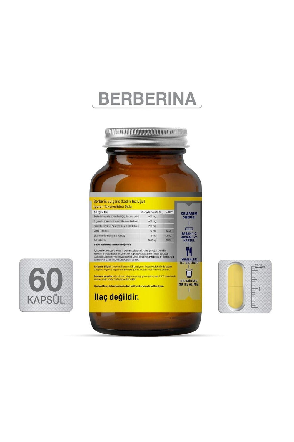 Goodday Berberina 60 Kapsül