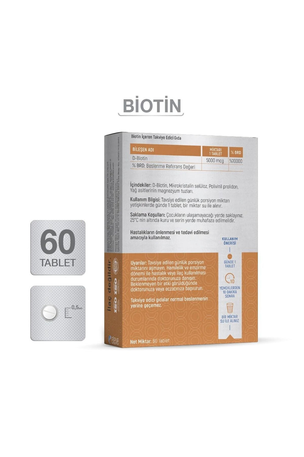 Goodday Biotin 5000 mcg 60 Tablet