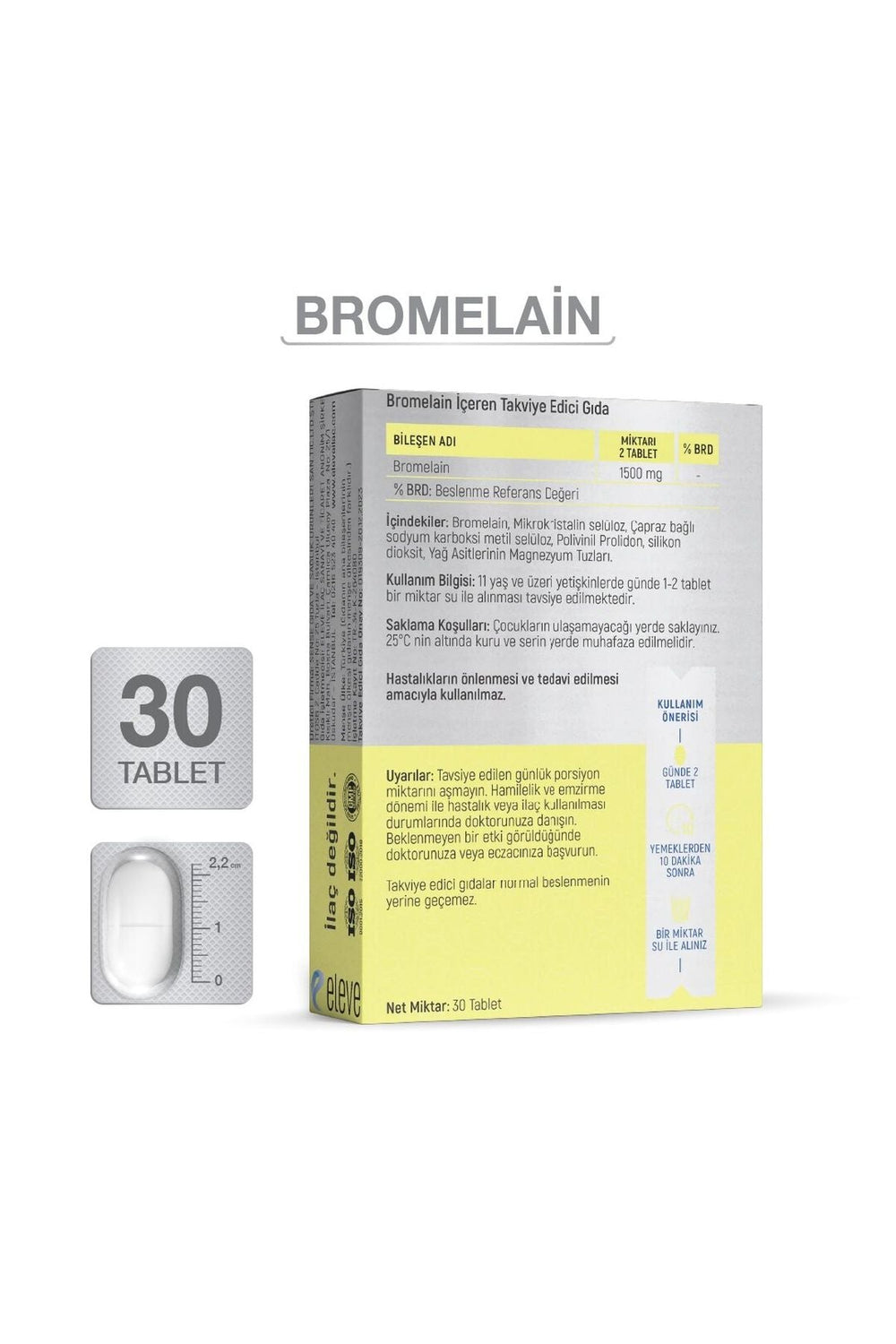 Goodday Bromelain 750 mg 30 Tablet