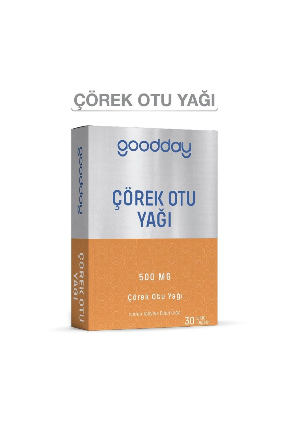 Goodday Çörek Otu Yağı 500 mg 30 Kapsül