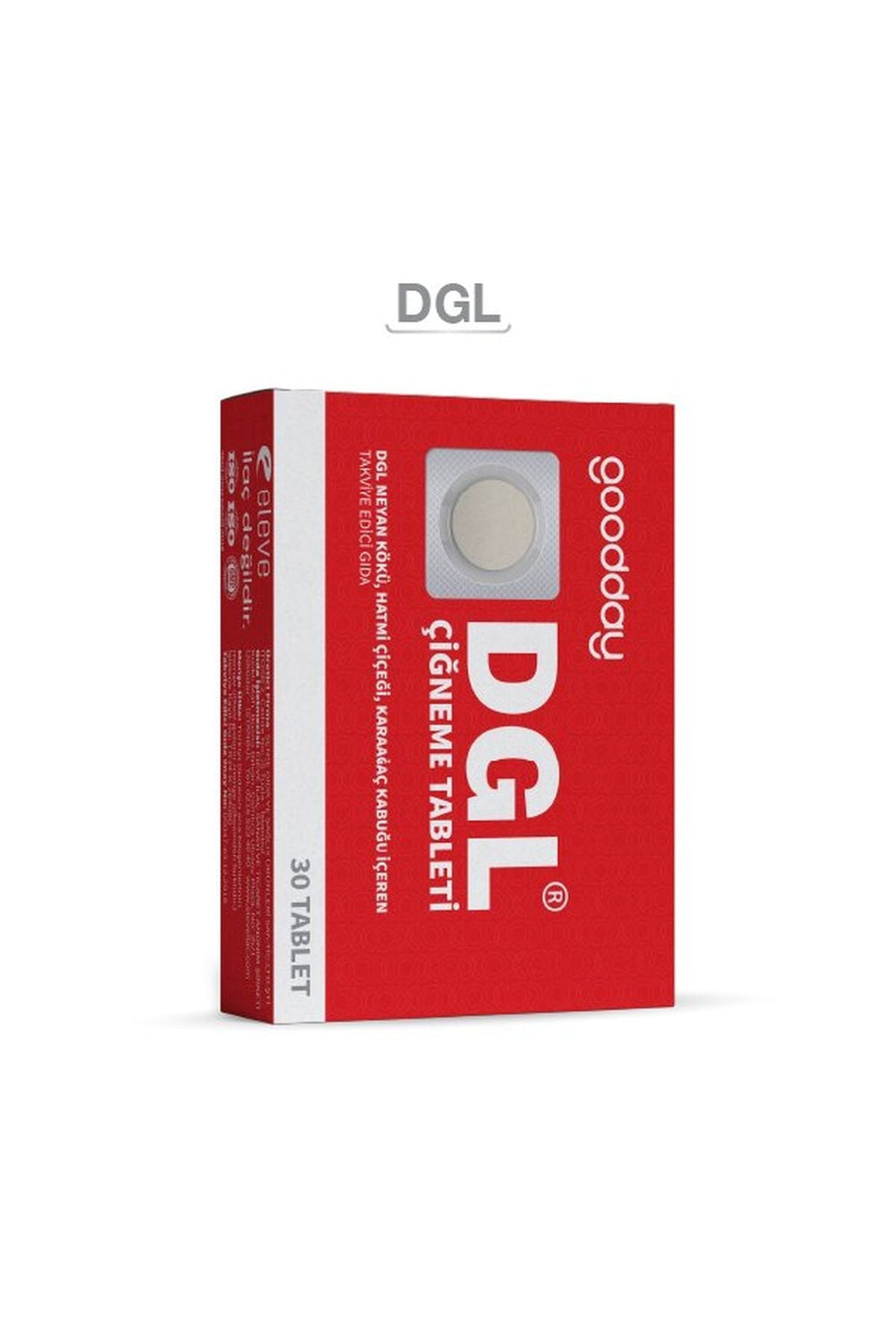Goodday DGL 30 Çiğneme Tableti