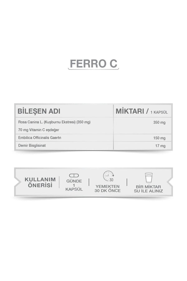 Goodday Ferro'C 60 Kapsül