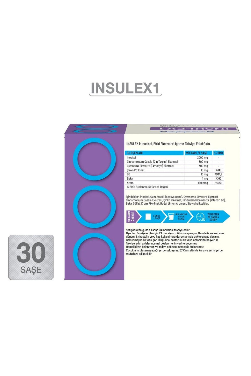 Goodday Insulex1 30 Saşe