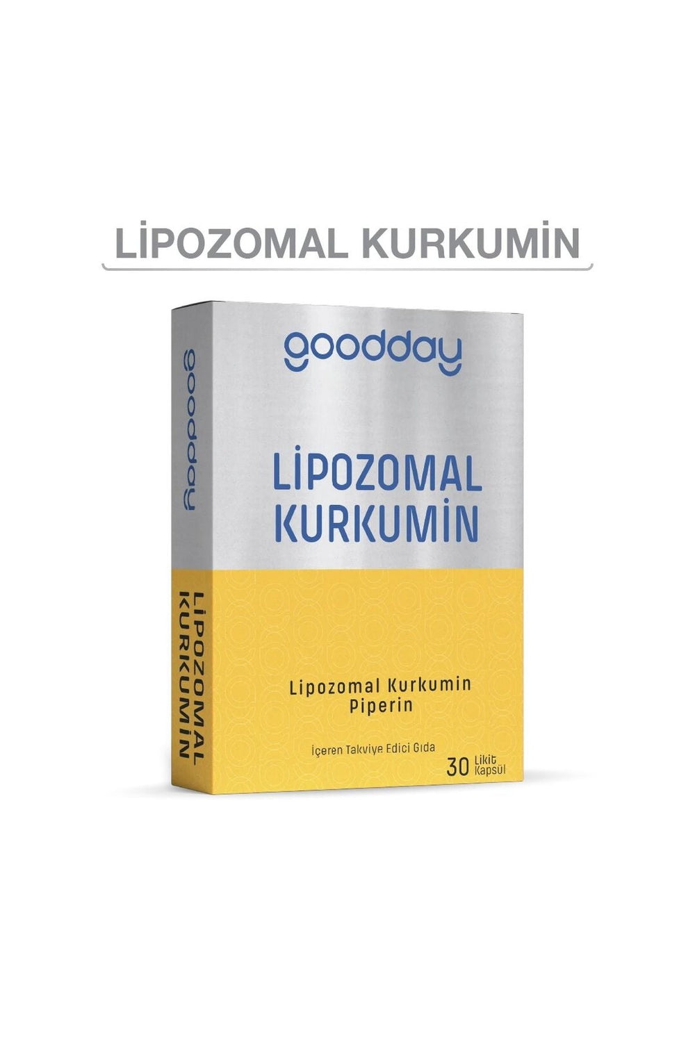 Goodday Lipozomal Kurkumin 300 mg 30 Kapsül