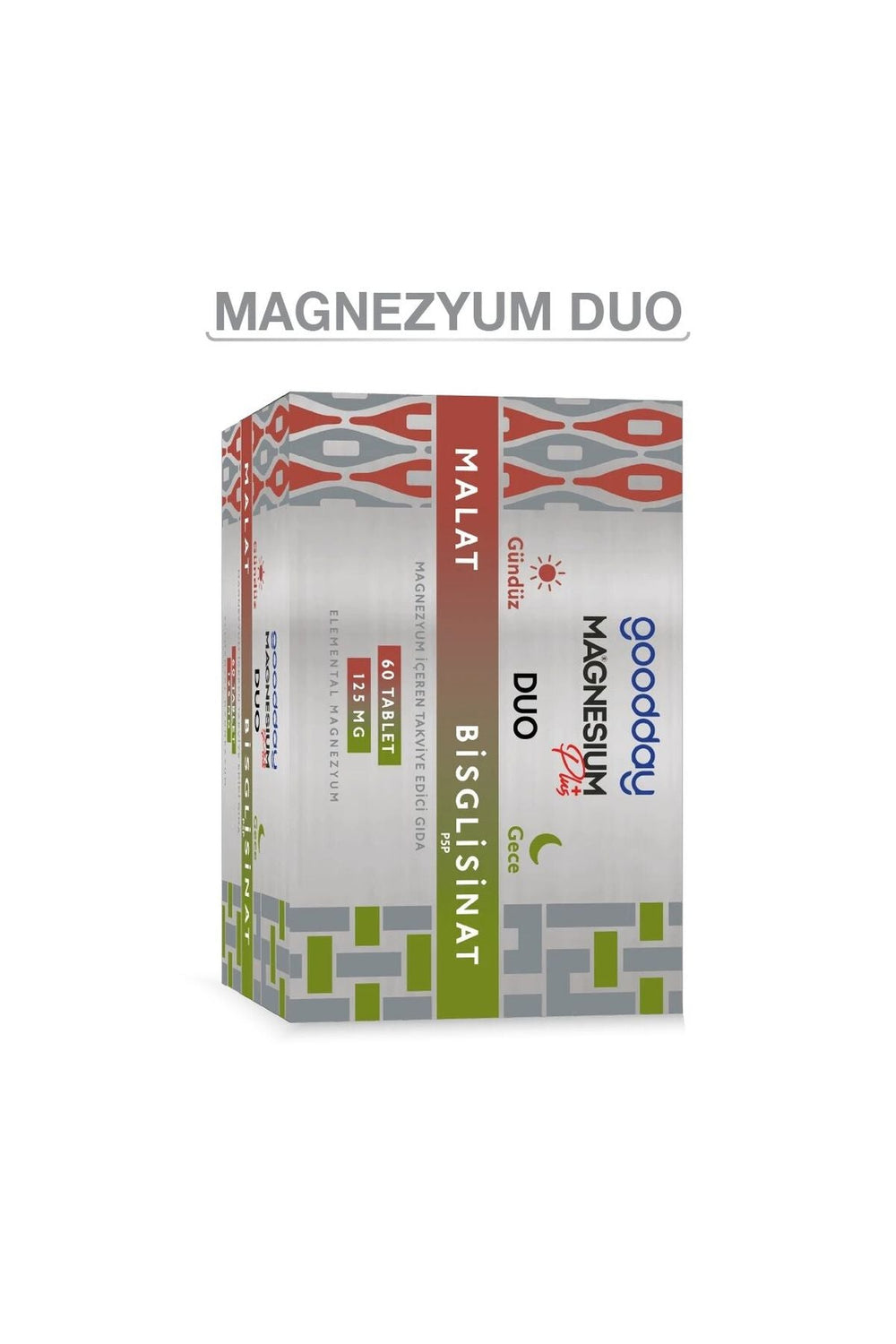 Goodday Magnesium Plus Duo 125 mg 60 Tablet