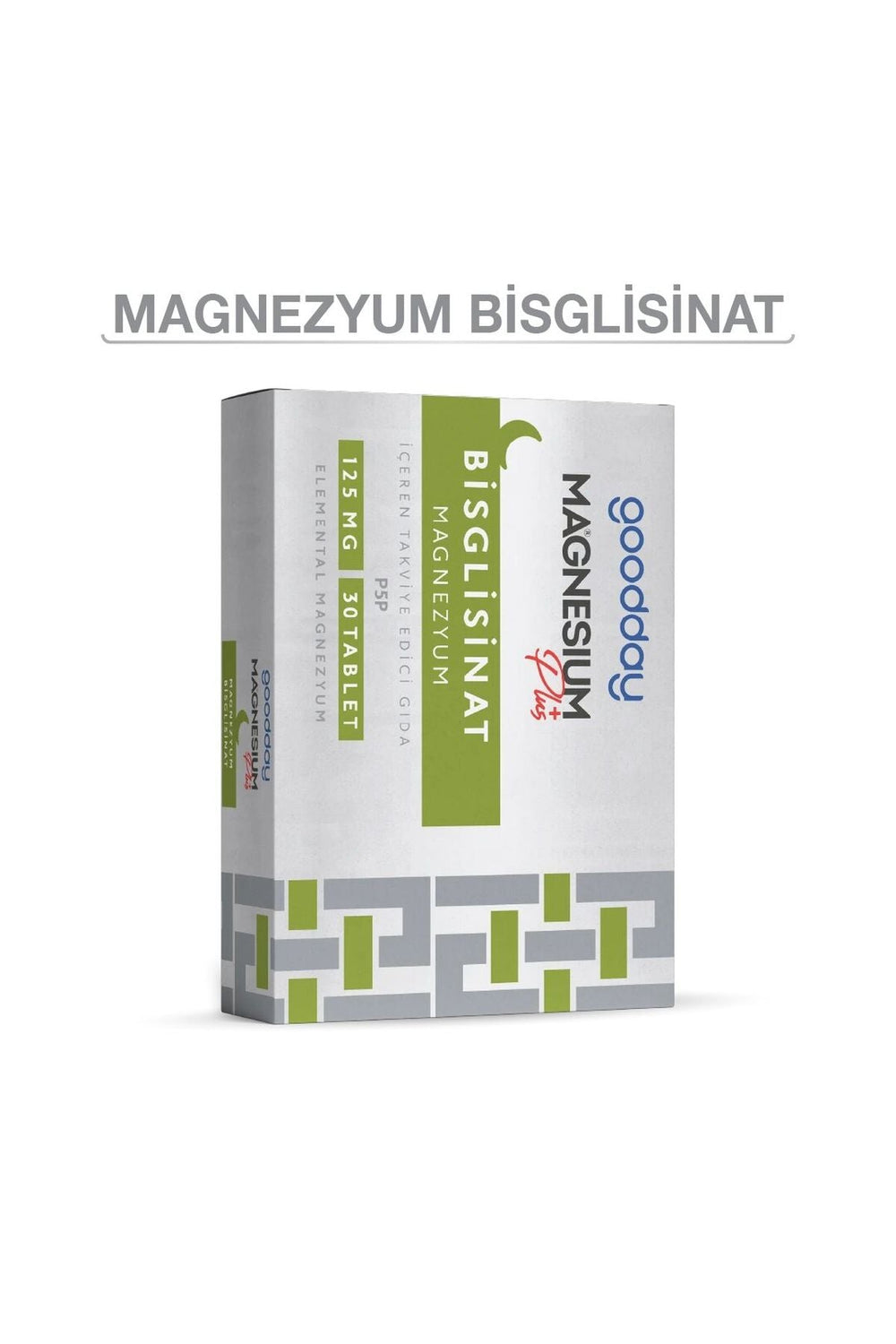 Goodday Magnesium Plus G & P5P 125 mg 30 Tablet