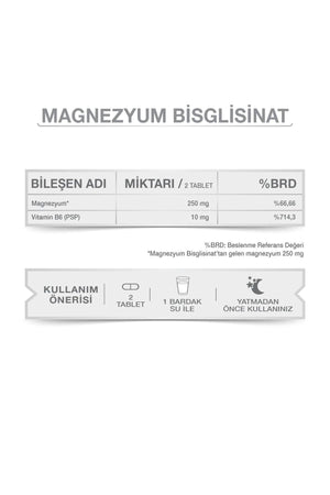 Goodday Magnesium Plus G & P5P 125 mg 30 Tablet