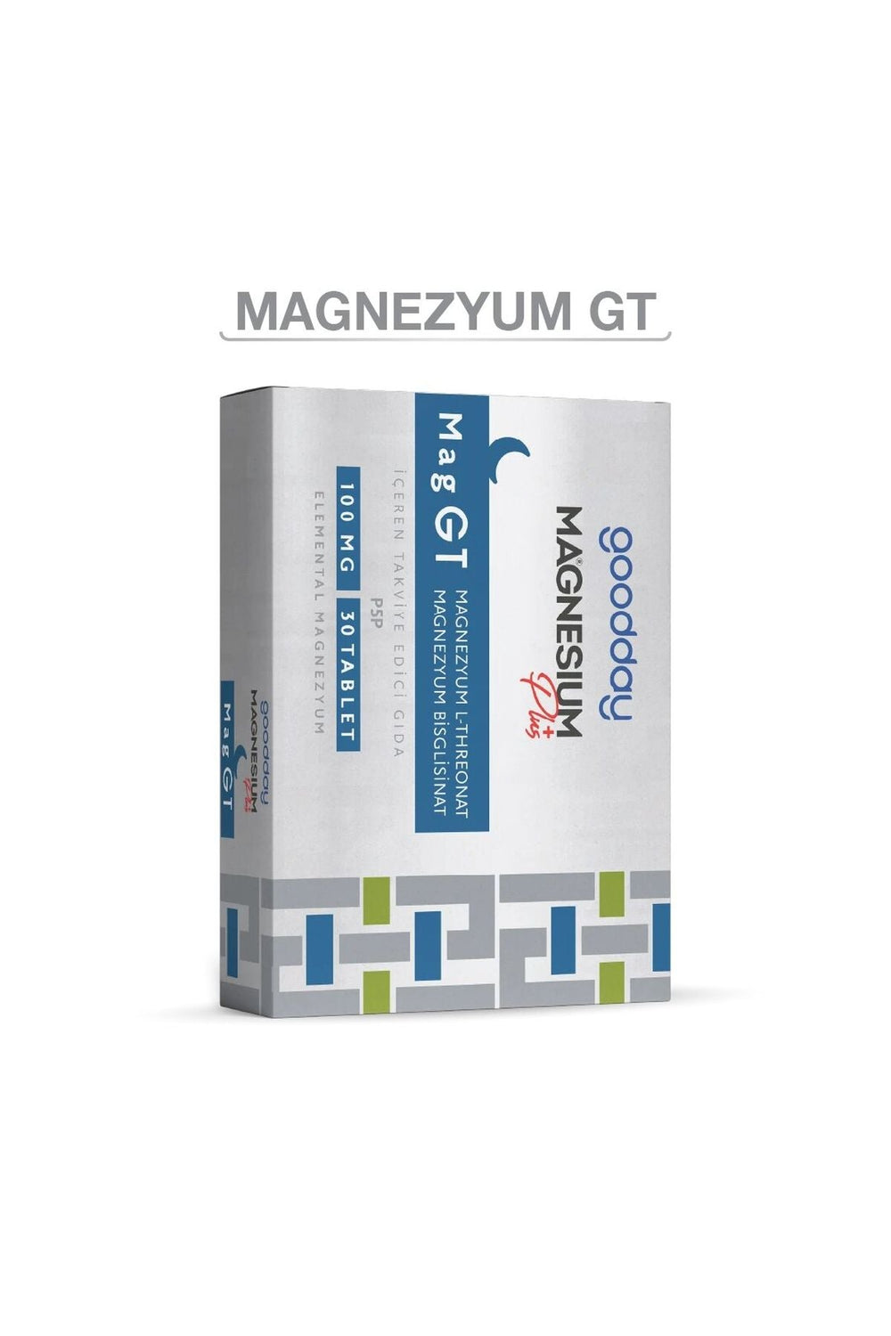 Goodday Magnesium Plus GT & P5P 100 mg 30 Tablet