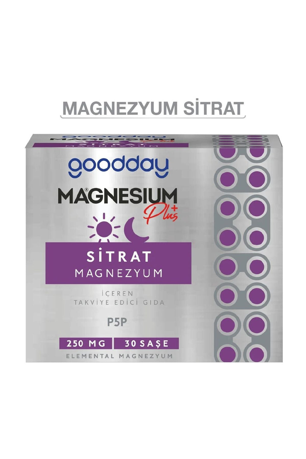 Goodday Magnesium Plus S 250 mg 30 Saşe