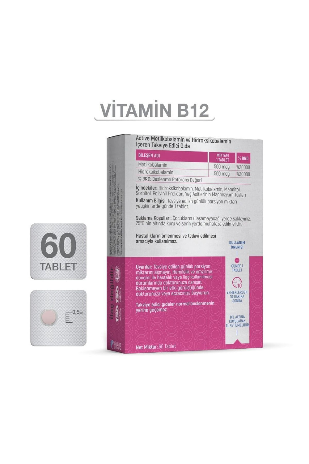Goodday Vitamin B12 60 Tablet
