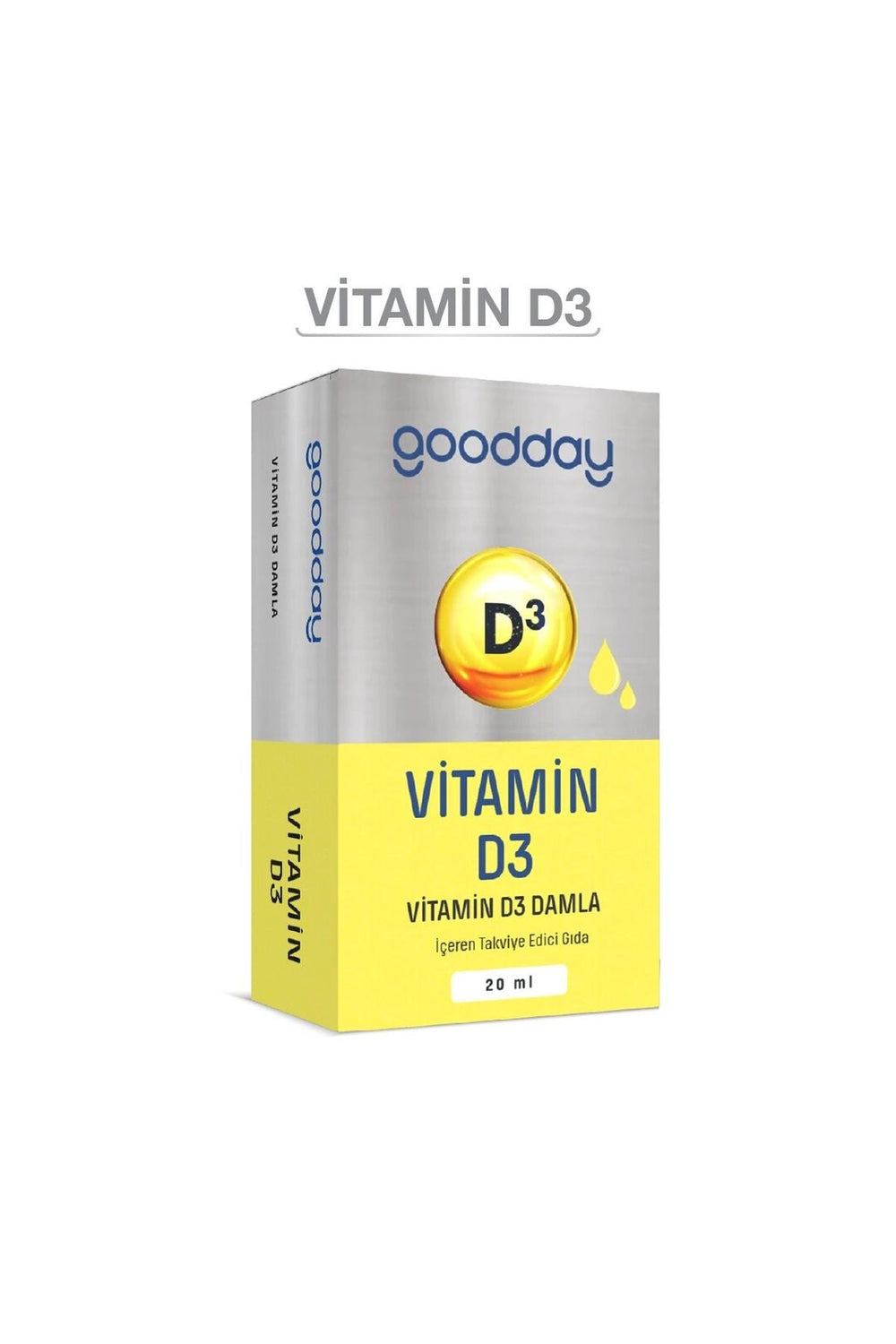Goodday Vitamin D3 1000 IU 20 ml
