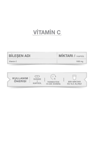 Goodday Vitamin-C 1000 mg 60 Kapsül