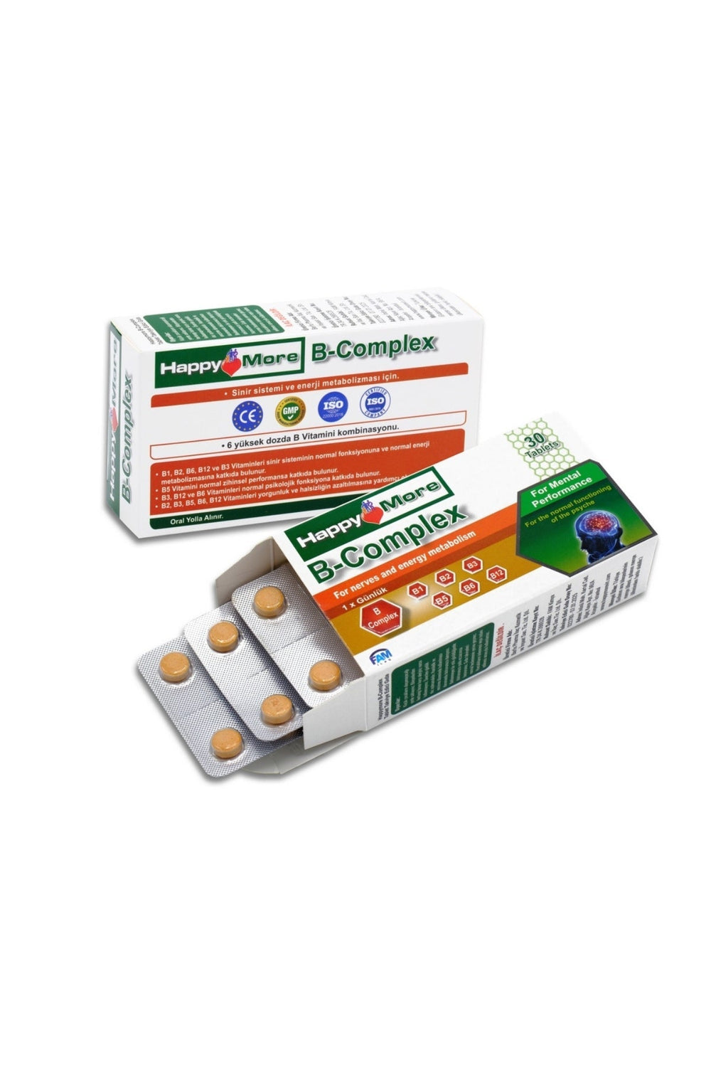 HappyMore B Complex 30 Tablet