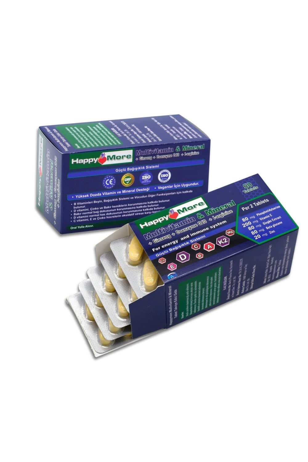 HappyMore Multivitamin & Mineral 50 Tablet