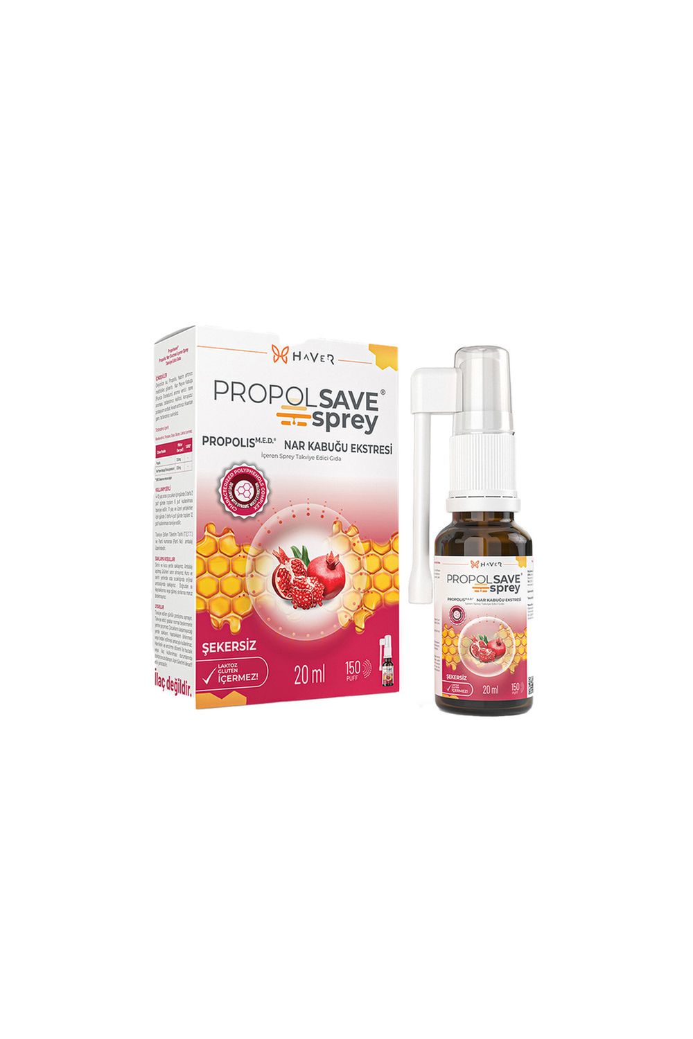Haver Propolsave Propolis Nar 20 ml