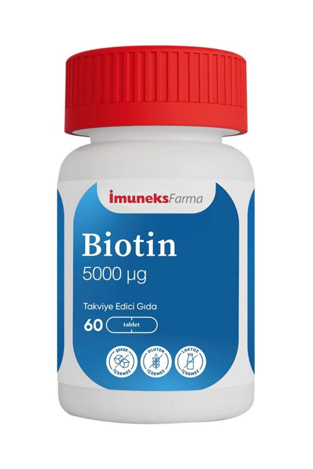 İmuneks Biotin 5000 mcg 60 Tablet